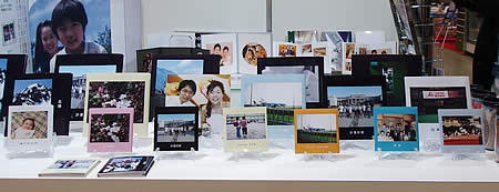 スタジオ写真フェア2009石川製本ブース展示品